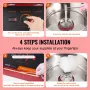 Electric Cotton Candy Machine, 1000W Candy Floss Maker, Commercial Cotton Candy Machine with Stainless Steel Bowl, and Sugar Sco
