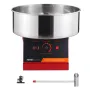 Electric Cotton Candy Machine, 1000W Candy Floss Maker, Commercial Cotton Candy Machine with Stainless Steel Bowl, and Sugar Sco
