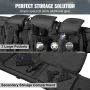 Rifle Bag, 36 inch Tactical Double Long Gun Bag, Soft Rifle Case with Lockable Zipper, Portable Handle & Shoulder Strap, 3 Large
