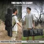 Rifle Bag, 36 inch Tactical Double Long Gun Bag, Soft Rifle Case with Lockable Zipper, Portable Handle & Shoulder Strap, 3 Large