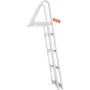 Aluminium Dock Ladder Boat Dock Ladder aftagelige 4 trin med