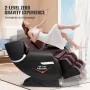 Fuld kropsmassagestol 0 Gravity 3D Shiatsu RECLINER 6 tilstande