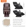 Fuld kropsmassagestol 0 Gravity 3D Shiatsu RECLINER 6 tilstande