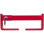 Cargo Container Lock 9.84"-17.32" Locking Distance Semi Truck Door Locks with 2 Keys Shipping Container Accessories Red