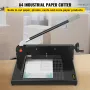DTH Manual Stack Paper Trimmer A4 Paper Cutter W/ Clamp & Safe