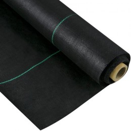 3FTx50FT Premium Weed Barrier Fabric Heavy Duty 5OZ, Woven Weed Control Fabric, High Permeability Good for Flower Bed,