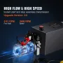 Hydraulic Pump, 15 Quart Hydraulic Power Unit, Double Acting Dump Trailer Pump, 0.91 GPM Flow Rate, 3200 PSI Max Relief Pressure