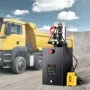 Hydraulic Pump, 15 Quart Hydraulic Power Unit, Double Acting Dump Trailer Pump, 0.91 GPM Flow Rate, 3200 PSI Max Relief Pressure