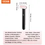 Red Light Therapy Wand 7-farvet LED-lysterapi til ansigt, hals