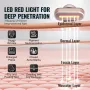 Red Light Therapy Wand for Face and Neck, 3-in-1 LED Facial Wand Red Light Therapy Device with Heating Therapy| Vibrating Facial