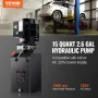 Hydraulic Pump 15 Quart/14.2 L Single Acting Dump Trailer Pump Power Unit AC 220V