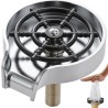 Glass Rinser, 10 Powerful Spraying Jets 360Â° Rotating Cup Rinser for Sink, Wearproof ABS Kitchen Sink Faucet Cup Washer & ABS