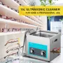 15L Ultrasonic Cleaner Jewelry Cleaner with Heater Timer for Jewelry Cleaning Knob Control Eyeglass Rings Dentures Music Instrum