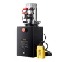 Hydraulic Pump, 12 Quart Hydraulic Power Unit, Single Acting Dump Trailer Pump, 0.91 GPM Flow Rate, 3200 PSI Max Relief Pressure