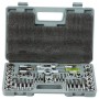 Tap and Die Set 40Pcs SAE Size NC/NF/NPT Bearing Steel Threading Tool