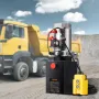 Hydraulisk pumpe 8 liter enkeltvirkende dump trailer pumpe
