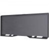 Skid Steer Mount Plate 0,24 "Tyk glidestyringsplade Høj kvalitet Stål Hurtig fastgørelseslæsserplade med 3