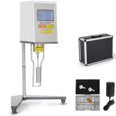 NDJ-9S Digital Rotary Viscometer 1-100000 mPa.s Fluidimeter Tester Meter Accuracy Plus or Minus 2% Newton Liquid Viscometer
