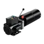 Hydraulic Pump 10 Quart/9.5 L Single Acting Dump Trailer Pump Power Unit AC 220V