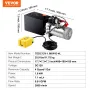 Hydraulisk pumpe 4 liter enkeltvirkende dump trailer pumpe