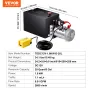 Hydraulic Pump, 20 Quart Hydraulic Power Unit, Single Acting Dump Trailer Pump, 0.91 GPM Flow Rate, 3200 PSI Max Relief Pressure