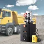 Hydraulic Pump, 20 Quart Hydraulic Power Unit, Single Acting Dump Trailer Pump, 0.91 GPM Flow Rate, 3200 PSI Max Relief Pressure