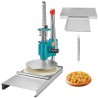 Manual Pizza Dough Press Machine, 9.5inch/24cm Household Pizza Pastry, Stainless Steel Pizza Presser, Commercial Chapati Sheet
