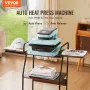 Auto Heat Press Machine, 15 x 15 in/38.1 x 38.1 cm Smart T Shirt Press Machine with Auto Release, Heats Up Fast and Evenly, Subl