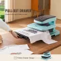 Auto Heat Press Machine, 15 x 15 in/38.1 x 38.1 cm Smart T Shirt Press Machine with Auto Release, Heats Up Fast and Evenly, Subl