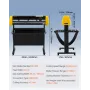34 "Vinyl Cutter/Plotter Sign Cutting Machine Software 3 Blades