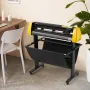 34 "Vinyl Cutter/Plotter Sign Cutting Machine Software 3 Blades