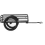 Bike Cargo Trailer, 275 lbs/124.7 kg Load Capacity, Heavy-Duty Bicycle Wagon Cart, Foldable Compact Storage & Quick Release with