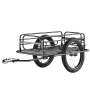 Cykelfragt trailer, 275 lbs belastningskapacitet, tunge