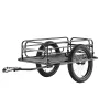 Bike Cargo Trailer, 275 lbs/124.7 kg Load Capacity, Heavy-Duty Bicycle Wagon Cart, Foldable Compact Storage & Quick Release with