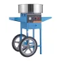 Electric Cotton Candy Machine with Cart, 1000W Commercial Candy Floss Maker with Stainless Steel Bowl, Sugar Scoop and Drawer,