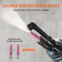 10 gallon tunge sandblaster 60-110 psi med 2 dyser & 7,5ft