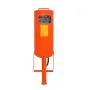 37.9 L Heavy-Duty Sand Blaster 60-110 PSI with 2 Nozzles & 7.5ft/228.6 cm Hose