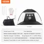 Golf Net, 10x7ft Golf Practice Net, Indoor Outdoor Home Golf Swing Training, Golf Hitting Aid Net with Target and Carry Bag, for