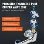 Commercial Faucet with Pre-Rinse Sprayer, 25" (63.5 cm) Height, 8" (20.3 cm) Center, 12" (30.5 cm) Swing Spout, Wall Mount Kitch