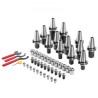 CAT40 COLLET HOLDER ER 16/32 Collet Set, 35 pcs, SLN FMB ER16/32 APU TOOL HOLDERE SPRING STEEL COLLET CHUCKS med 10 PULL