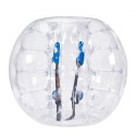 Oppustelig kofangerkugle 1-pakke, 4ft/1,2 m Body Sumo Zorb Balls til teenager, 0,8 mm tyk PVC Human Hamster Bubble Balls til