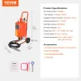 5 gallon Sand Blaster 60-110 psi High Pressure Sandblaster med