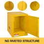Lon Safety Cabinet 16.9 "X 16.9" X 18.1 "Farlige hængsler
