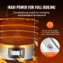 Electric Brewing System, 8 gallon brygning på lagerpotte