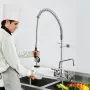 Kommerciel vandhane med sprøjter før skylden, 36 "højde, 8"