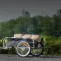 Bike Cargo Trailer, 100 lbs Load Capacity, Heavy-Duty Bicycle Wagon Cart, Foldable Compact Storage & Quick Release with Universa