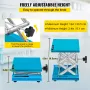 Lab Jack Stand, 8 "X 8" Aluminiumoxid Lab Lift Jack med 2,4