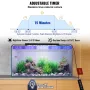 Aquarium Light 10W Full Spectrum Aquarium LED-lys til 12 "-18"