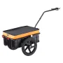 Cykelfragt trailer, 88 lbs belastningskapacitet, tung