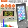 Aquarium Light 24W Full Spectrum Fish Tank Light for 24 "-30"